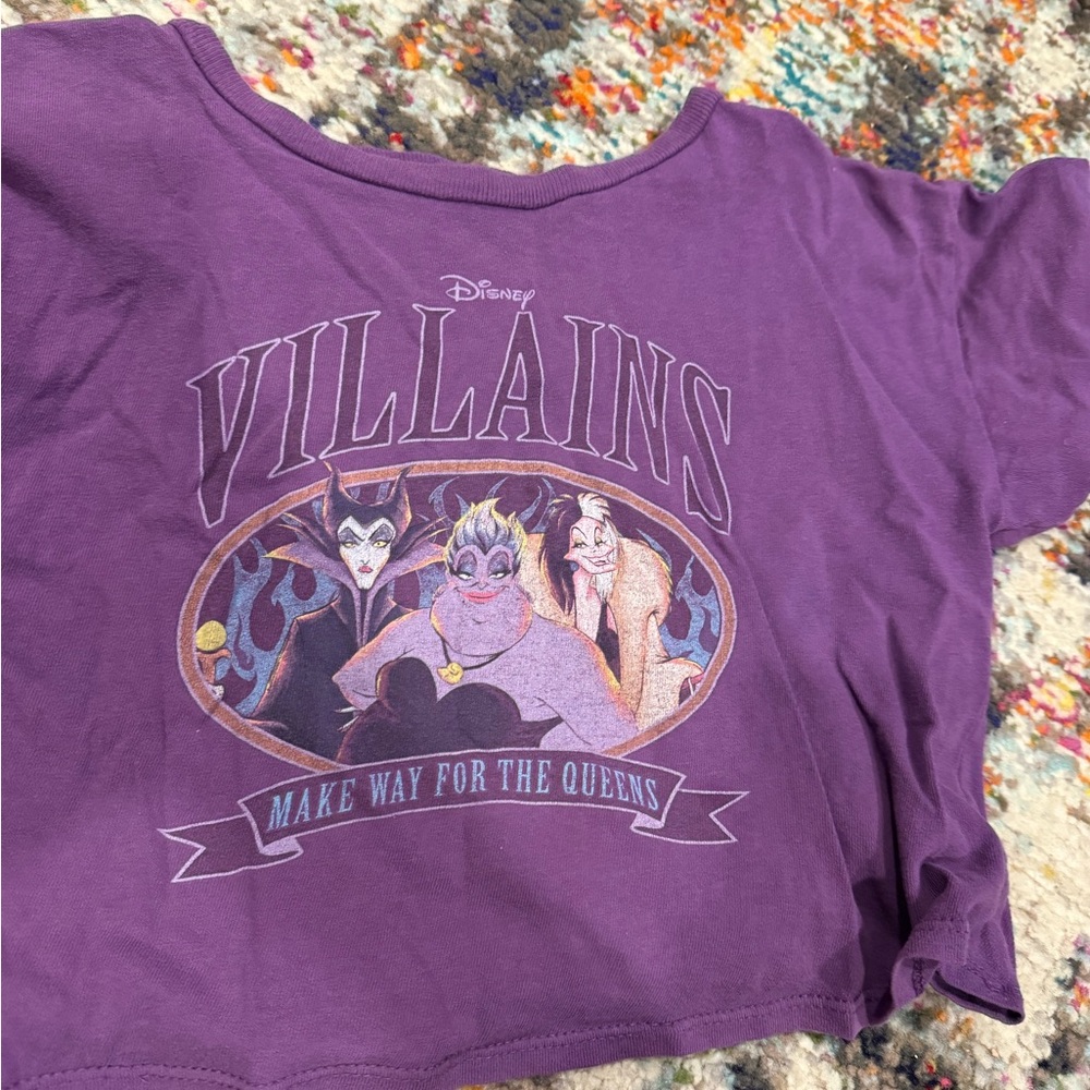 Disney Villains Purple Tee